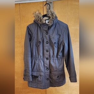 Girls Justice Peacoat with Hood